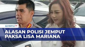 Mangkir Dua Kali, Lisa Mariana Dijemput Paksa Polisi Soal Kasus Video Asusila