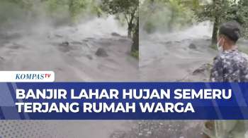 Banjir Lahar Hujan Gunung Semeru Terjang Permukiman Warga di Lumajang | SAPA PAGI