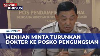 Menhan Minta Bantuan Menkes Datangkan Dokter Turun Langsung Ke Posko Pengungsian Korban Banjir