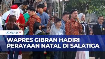 Wapres Gibran Hadiri Perayaan Natal Di Kota Salatiga | KOMPAS PETANG