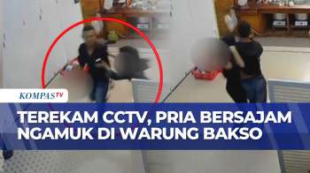 Polisi Tangkap Pria Ngamuk Bawa Sajam Di Warung Bakso, Diduga Gara-Gara Cemburu