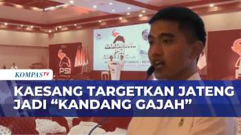 Ketum PSI Kaesang Minta Kader Targetkan Jateng Jadi “Kandang Gajah” | KOMPAS MALAM