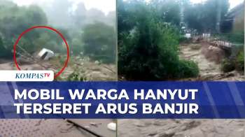 Banjir Bandang Di Kudus, Mobil Warga Hanyut | SAPA MALAM