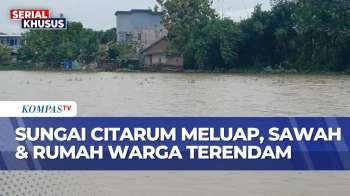 Sungai Citarum Meluap, Rumah Di 30 Desa Dan 1.840 Hektare Sawah Terendam Banjir | SAPA SIANG