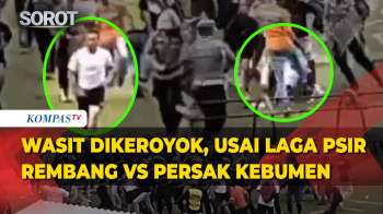 Kericuhan Warnai Semifinal Liga 4 Zona Jateng, Suporter PSIR Rembang Kejar Wasit