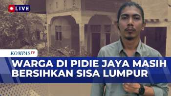 Sambut Ramadan, Warga Di Pidie Jaya Masih Berjuang Bersihkan Lumpur Sisa Banjir Bandang