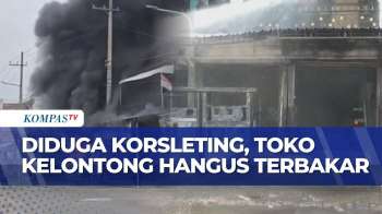 Api Hanguskan Toko Kelontong Di Madiun, Kerugian Ditaksir Capai Rp 1 M| KOMPAS PETANG