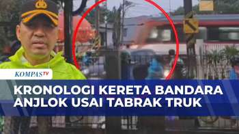Detik-Detik Kereta Bandara Soekarno-Hatta Tabrak Truk di Perlintasan Poris, Begini Kronologinya