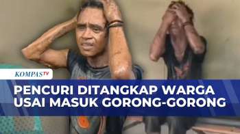 Viral! Sosok Pencuri di Kebon Jeruk Diamuk Warga Usai Sembunyi di Gorong-Gorong
