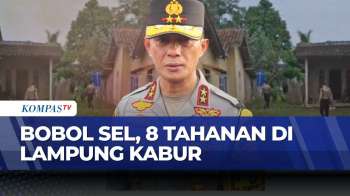 Tahanan Diduga Gergaji Sel, 8 Kabur Dari Polres Way Kanan Lampung | INDO UPDATE