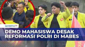 Demo Mahasiswa Di Mabes Polri, Tuntut Reformasi Kepolisian Buntut Kasus Brimob Di Tual