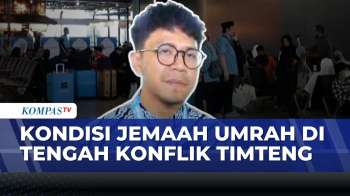 Kondisi Bandara Soekarno-Hatta Kala Jemaah Umrah Tetap Berangkat Di Tengah Konflik Iran