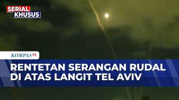 Rentetan Rudal Iran Hantam Tel Aviv, Sistem Pertahanan Israel Cegat Serangan