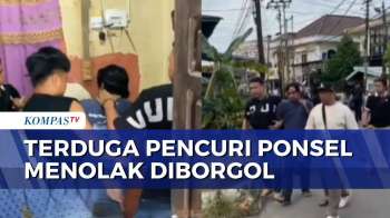 Polisi Tangkap Pencuri Ponsel Pemilik Rumah Makan Di Palembang, Pelaku Melawan Saat Diborgol