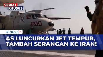 Jet Tempur AS Mengudara dari Kapal Induk, Langit Iran Diklaim Dikuasai