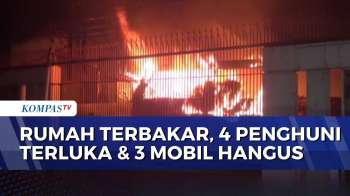Rumah Di Jatinegara Terbakar, 4 Orang Luka Saat Selamatkan Diri | SAPA PAGI