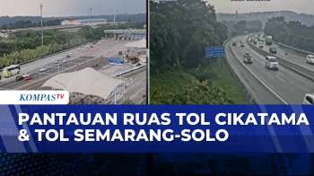 Pantauan Arus Mudik Lebaran 2026: Tol Cikatama Dan Semarang-Solo KM 283 Ramai Lancar