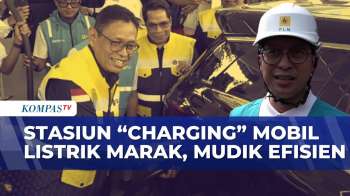 Mudik Lebaran, PLN Dan ESDM Pastikan Stasiun “Charging” Mobil Listrik Di Rest Area Aman | SAPA SIANG