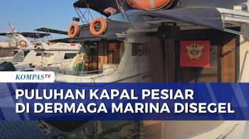 Bea Cukai Segel 82 Kapal Pesiar Di Dermaga Marina Batavia, Ini Alasannya! | BORGOL
