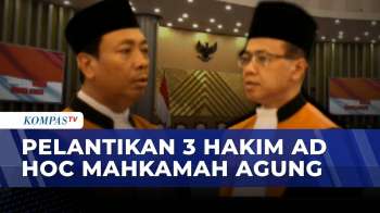 Mahkamah Agung Lantik 3 Hakim Ad Hoc, Dipimpin Ketua MA Sunarto | MA NEWS