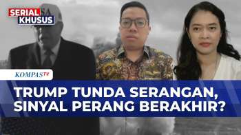[FULL] Ekonomi INDEF & Praktisi HI Soal Trump Tunda Serangan Ke Iran, Sinyal Perang Reda?