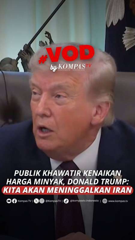 PUBLIK KHAWATIR KENAIKAN HARGA MINYAK, DONALD TRUMP: KITA AKAN MENINGGALKAN IRAN