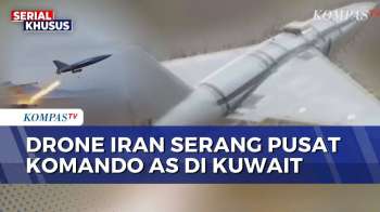 Serangan Drone Iran Sasar Pusat Komando AS Di Kuwait | KOMPAS PETANG