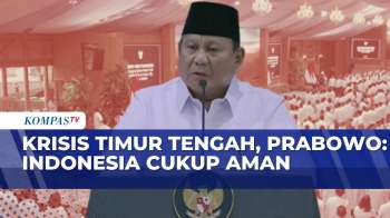 Prabowo Subianto Sebut Indonesia Cukup Aman Di Tengah Konflik Timur Tengah | KOMPAS SIANG