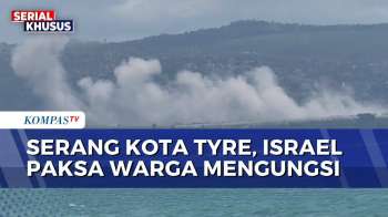 Serangan Udara Israel Sasar Kota Tyre Di Lebanon Selatan, Warga Terpaksa Dievakuasi