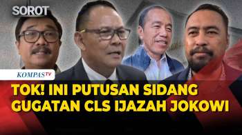 Tok! Sidang Gugatan Citizen Law Suit Ijazah Jokowi Tidak Dapat Diterima