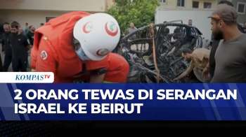 Kendaraan Terbakar Di Beirut Selatan, Diduga Akibat Serangan Udara Israel | SAPA MALAM