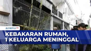 Kebakaran Rumah Di Tanjung Duren, 1 Keluarga Yang Terdiri Dari 5 Orang Meninggal