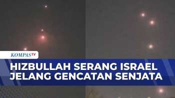 Langit Israel Memerah! Detik-Detik Iron Dome Cegat Roket Hizbullah Jelang Gencatan Senjata