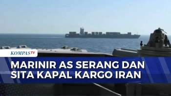 Detik-Detik Kapal Perusak AS Tembak dan Sita Kapal Kargo Iran di Teluk Oman | KOMPAS SIANG