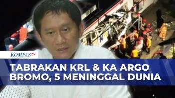 BREAKING NEWS! Tabrakan KRL Dan KA Argo Bromo Anggrek, Dirut KAI: 5 Orang Meninggal Dunia