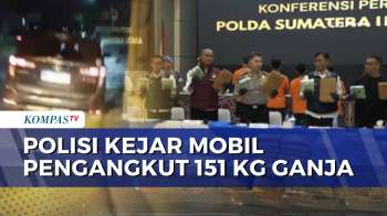 Polisi Kejar Mobil Pengangkut 151 Kg Ganja Di Pematang Siantar, Lepas Tembakan Ke Udara | BORGOL