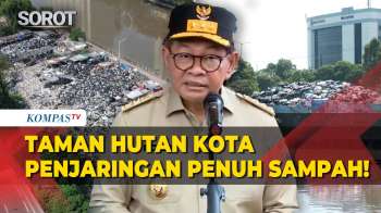 Sampah Menumpuk di Taman Hutan Kota Penjaringan, Gubernur Pramono Janji Segera Tangani