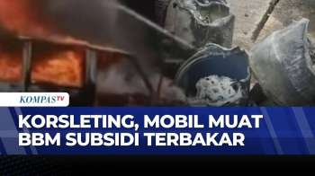 Mobil Minibus Diduga Pelangsir BBM Terbakar Di Toraja Utara, Bagaimana Kondisi Sopir?