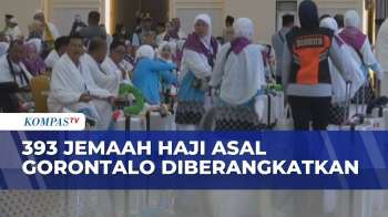 393 Jemaah Calon Haji Asal Gorontalo Diberangkatkan Ke Makassar Sebelum Ke Tanah Suci