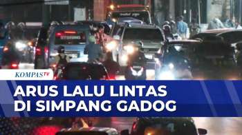 Libur Panjang, Situasi Arus Lalu Lintas Simpang Gadog Ramai Lancar | KOMPAS MALAM