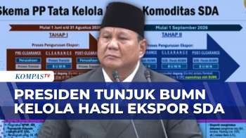 Presiden Prabowo Terbitkan PP soal Ekspor SDA Lewat BUMN