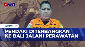 Update Kondisi WN Malaysia Yang Jatuh Di Gunung Rinjani, Tim SAR: Korban Cedera Tulang Belakang