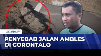 Jalan Di Kabupaten Gorontalo Ambles Akibat Longsor, Akses Warga Terganggu