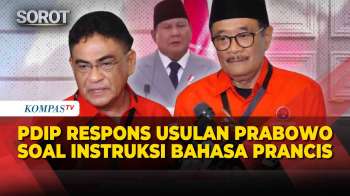 PDIP Respons Usulan Prabowo Soal Instruksi Bahasa Prancis Di Sekolah Indonesia