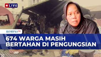Korban Kebakaran Kemayoran Bertahan Di Pengungsian, 10 Tenda Darurat Didirikan | SAPA PAGI