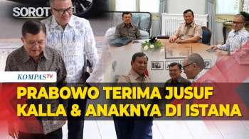 Presiden Prabowo Terima Jusuf Kalla & Anaknya Di Istana Merdeka
