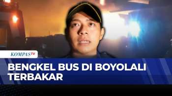 Bengkel Bus di Boyolali Terbakar, Diduga Dipicu Percikan Mesin Pemotong Besi | SAPA PAGI