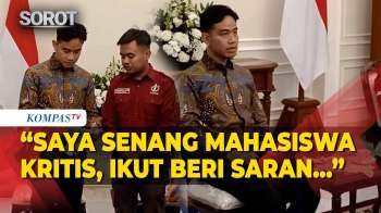 Dialog Gibran Dengan Perwakilan Mahasiswa Soal Tuntutan Demo: Saya Senang Mahasiswa Kritis