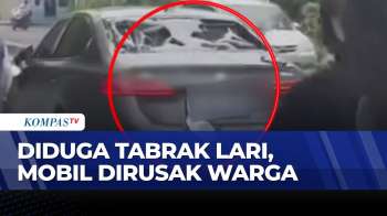 Diduga Tabrak Lari Pengemudi Ojol, Mobil Mewah Dirusak Massa Di Kebon Jeruk | KOMPAS PETANG