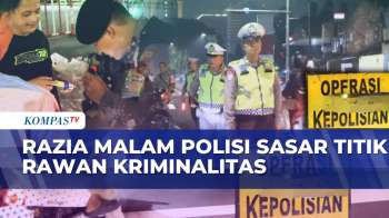 Polda Metro Jaya Gelar Razia Dan Patroli Malam Di Titik Rawan Kriminalitas Jakarta | SAPA PAGI
